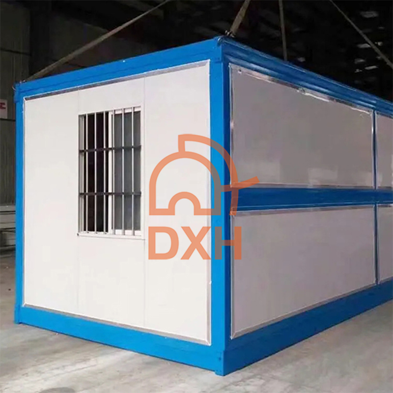 DXH faltbare Häuser zum Verkauf 20 Fuß 40 Fuß faltbare Containerhäuser individuell mit Toilette 4
