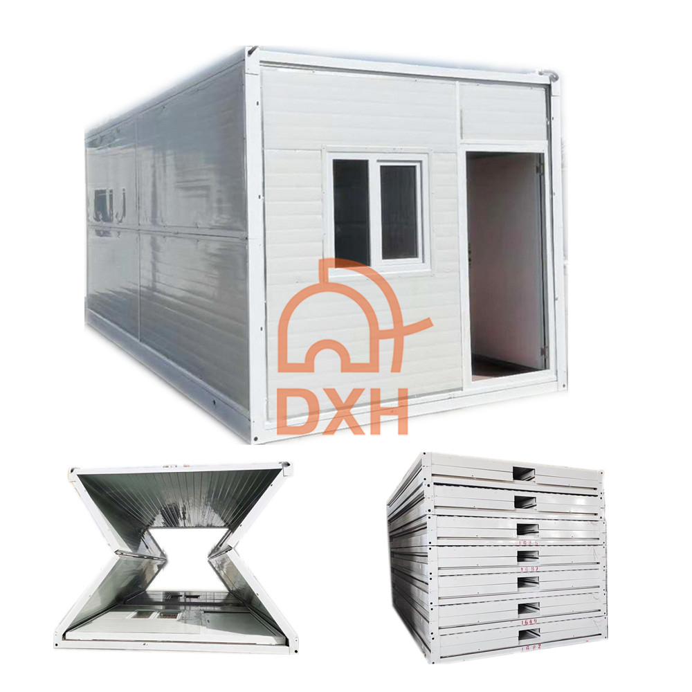 DXH faltbare Häuser zum Verkauf 20 Fuß 40 Fuß faltbare Containerhäuser individuell mit Toilette 6