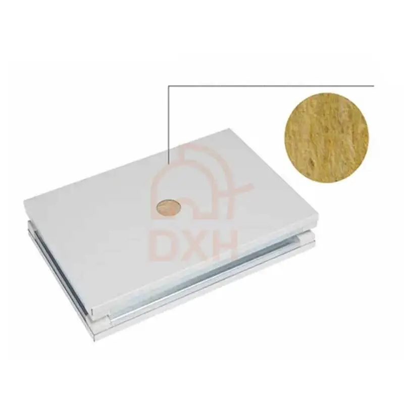 פאנל סנדוויץ' צמר סלעים בעבודת יד