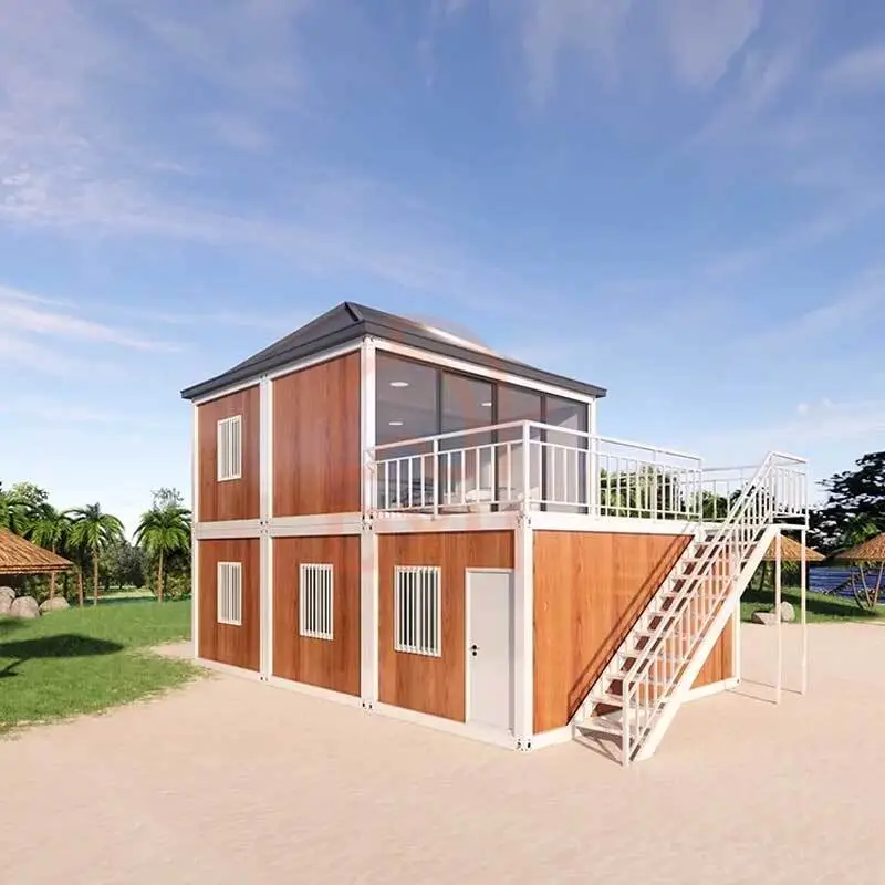 Luxury 2-Storey Container Cottage House