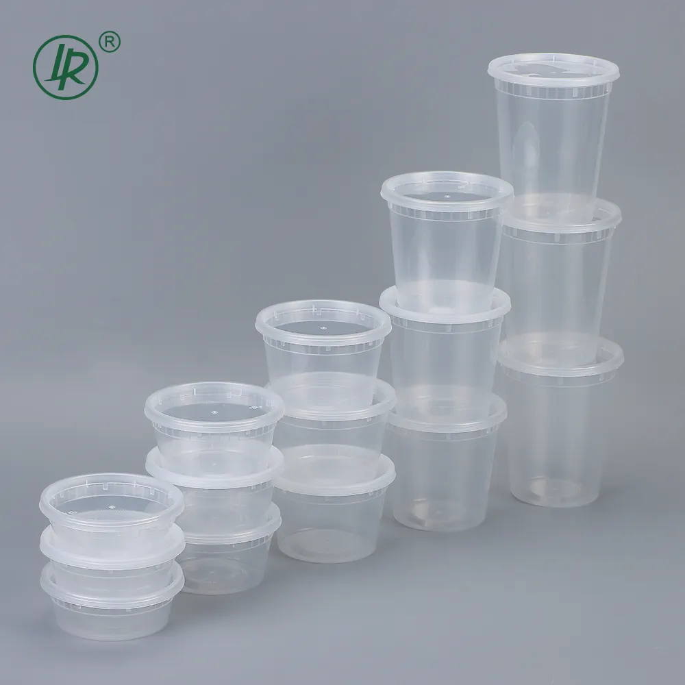 64 Oz Deli Continens cum Lid - for Supermarket - Lrpacking 2