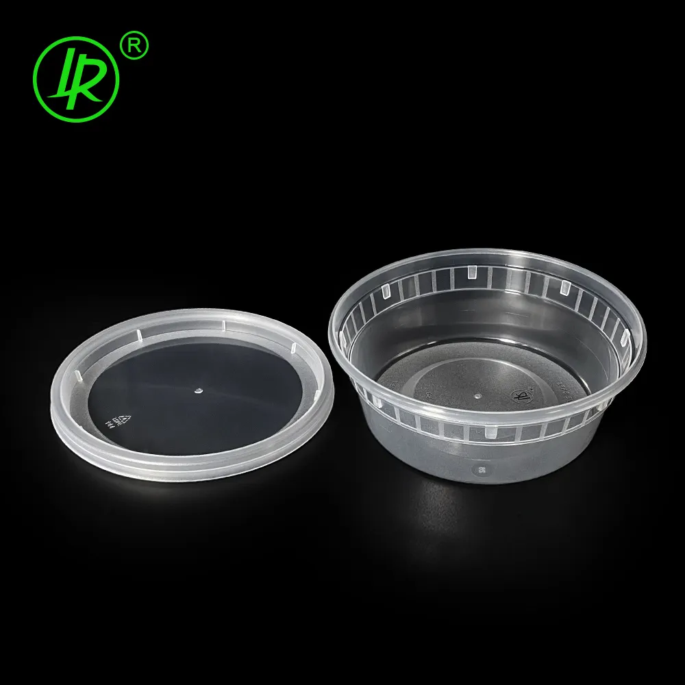 64 Oz Deli Continens cum Lid - for Supermarket - Lrpacking 10