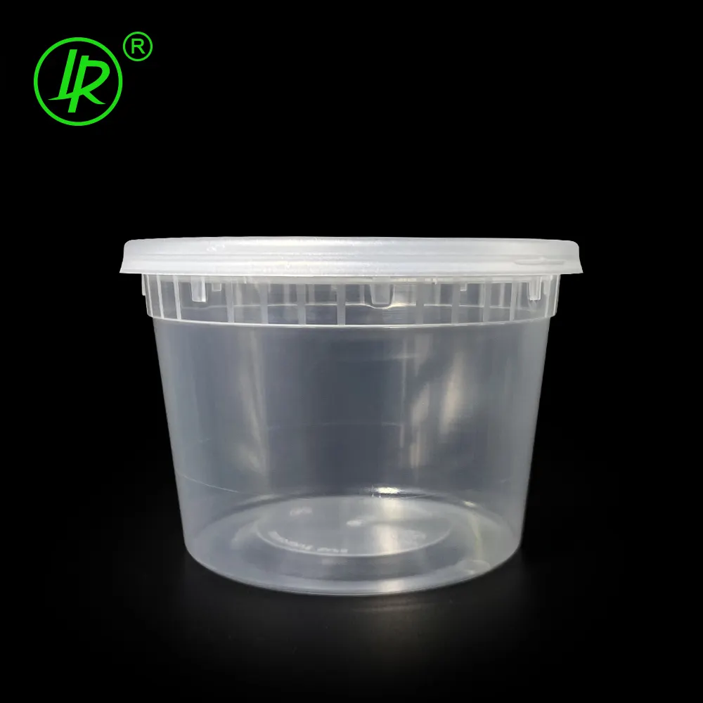 64 Oz Deli Continens cum Lid - for Supermarket - Lrpacking 8