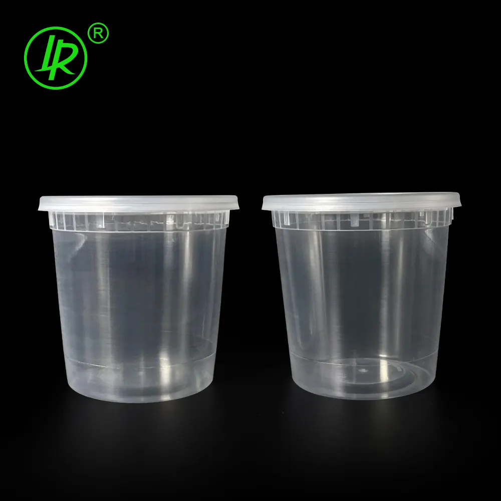 64 Oz Deli Continens cum Lid - for Supermarket - Lrpacking 7