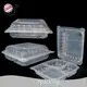 Boîte d'emballage en plastique avec couvercle rabattable 1