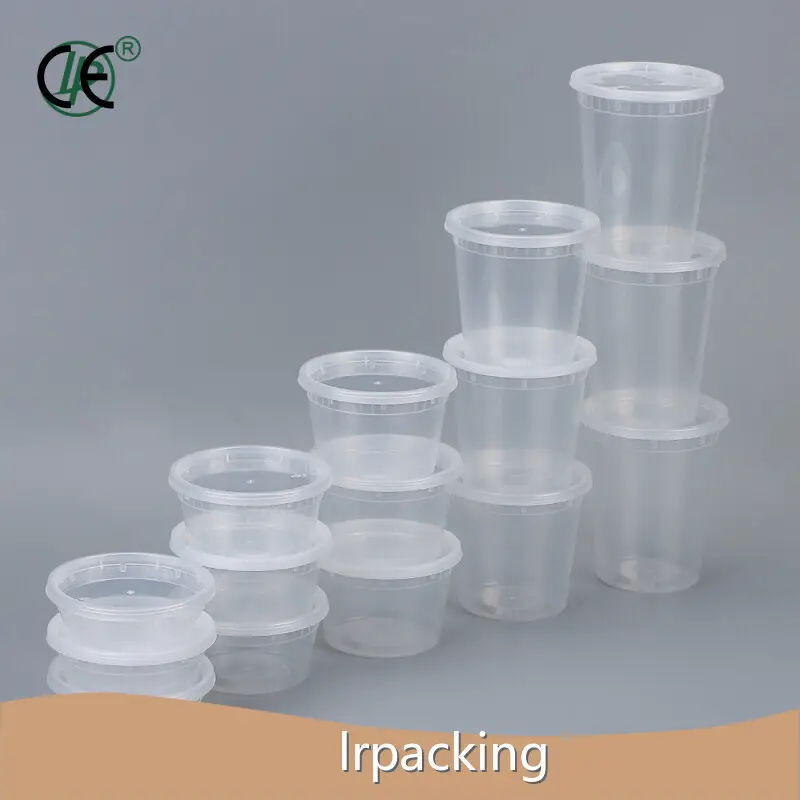 Conteneur rond en PP - à vendre - Lrpacking 1