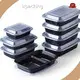 Lrpacking recipientes de armazenamento de alimentos de plástico com tampas articuladas Recipientes de armazenamento de alimentos de plástico com tampas articuladas com bom preço 1