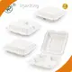 New Clear Plastic Hinged Food Containers Price List 1