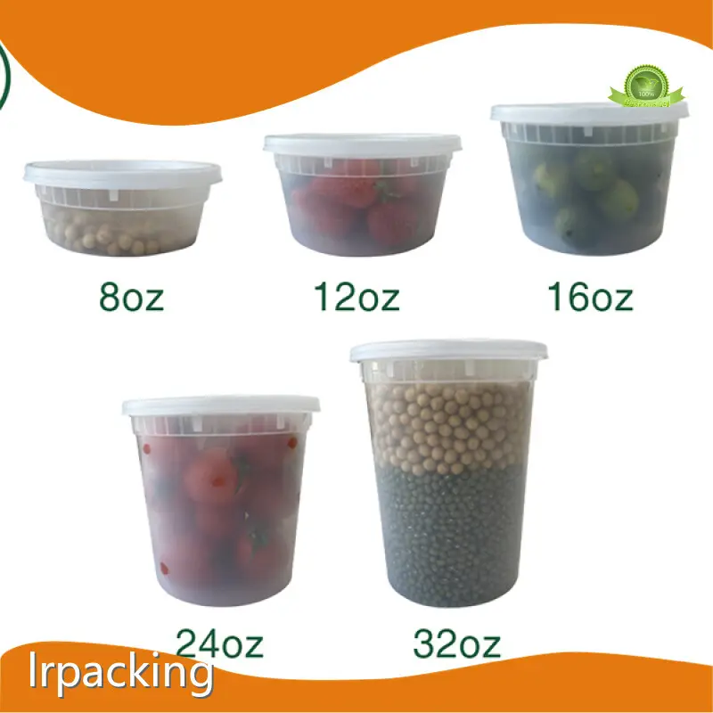 8 Oz Hinged Deli Container - for Sale - Lrpacking 1