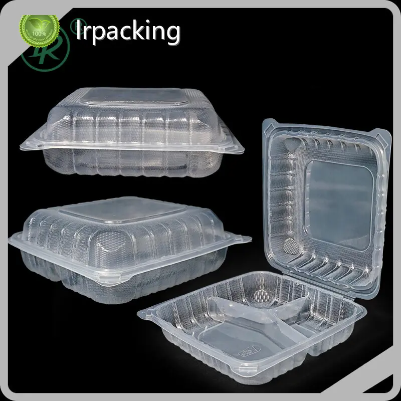 Lrpacking Wadah Makanan Berengsel Persegi Plastik Bening Barang Baru 1