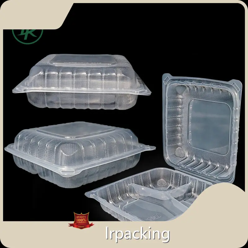 تخزين البلاستيك Lrpacking مع غطاء مفصلي 1
