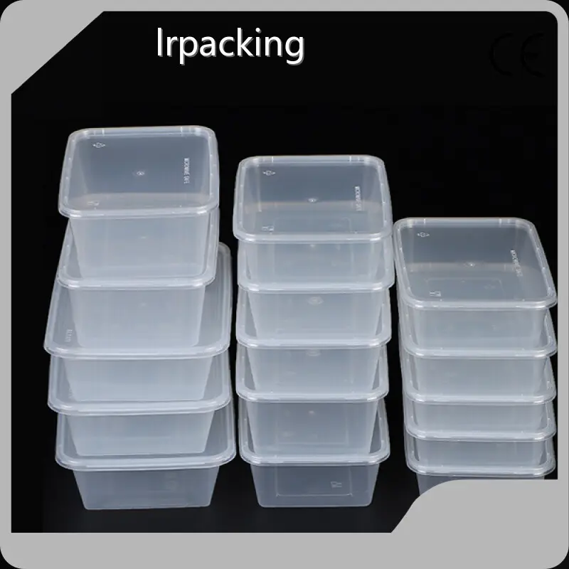 Newest Plastic Cinged Lid Boxes Factory Price for Marketplace 1