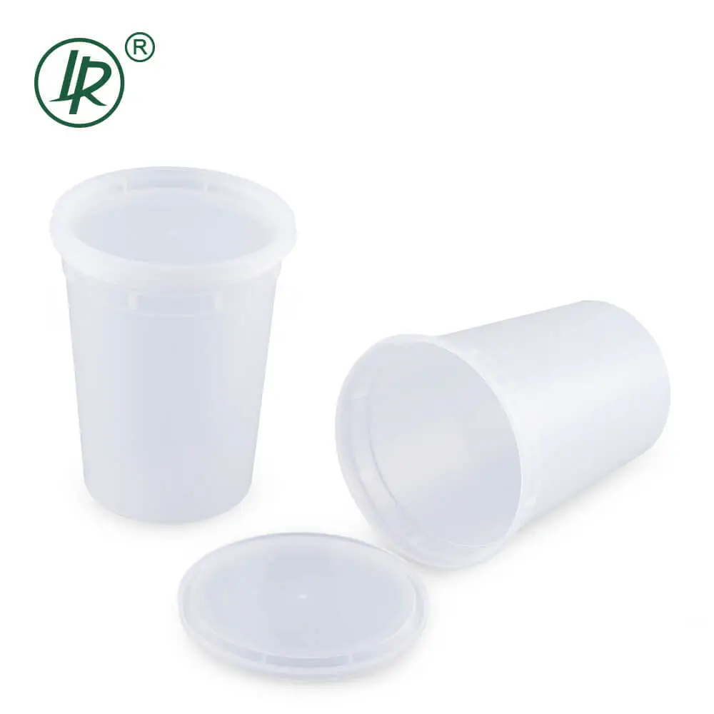 32 oz plastic containers with lids wholesale