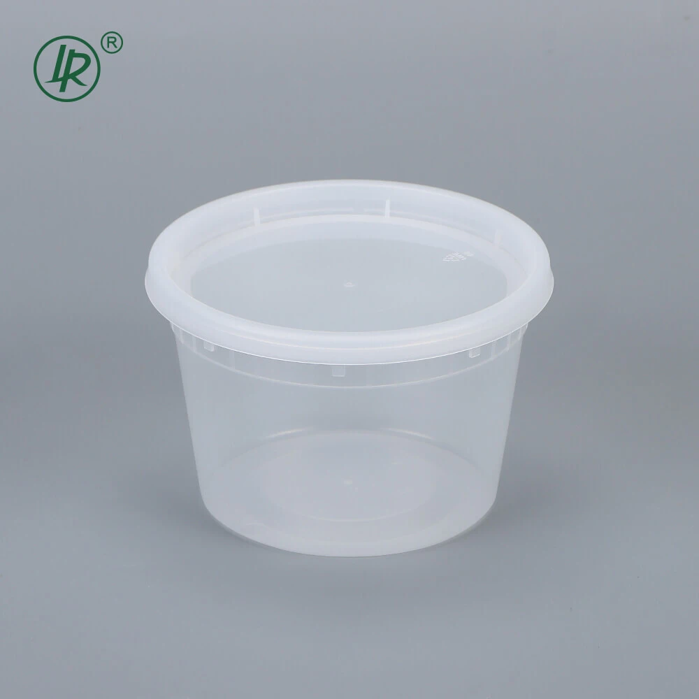 16 oz PP Deli Containers with Lids 1