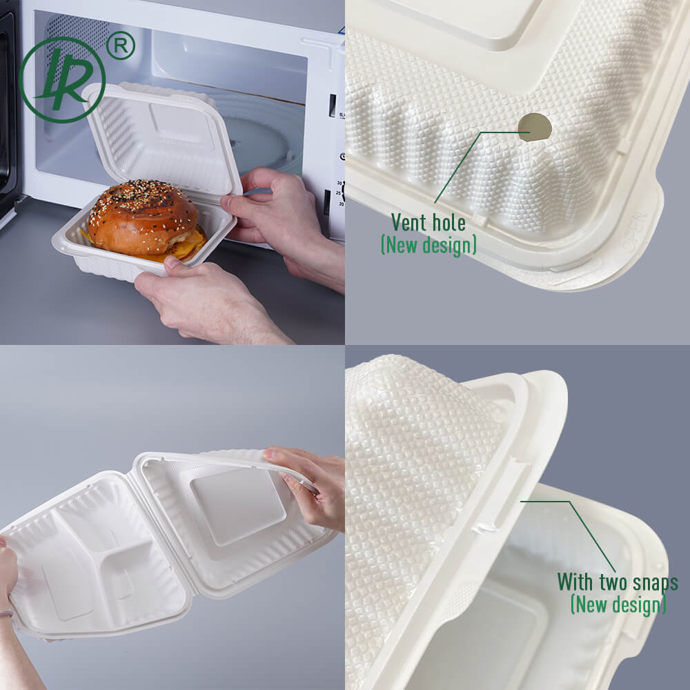 Lrpacking qualis CARDINATUS clamshell takeout continentia