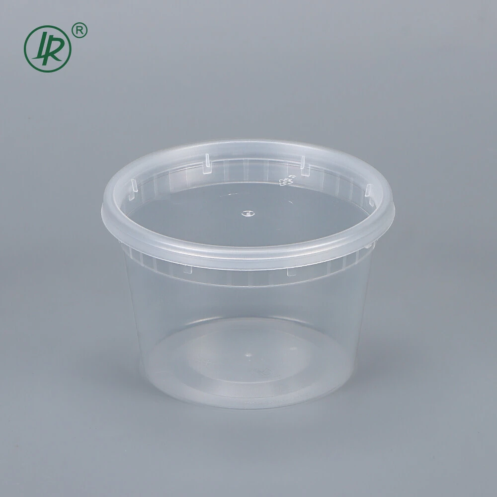 16 oz Plastic Containers with Lids Wholesale