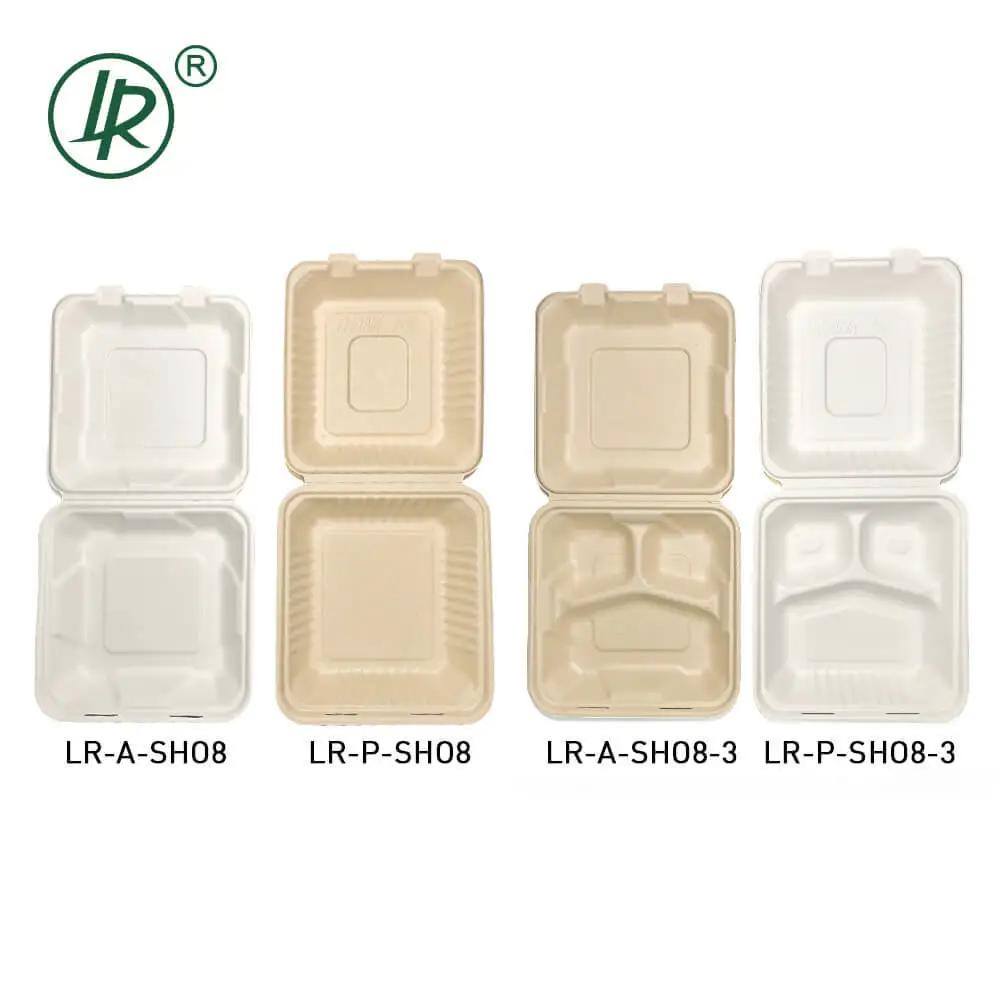 Biodegradable Compostable Clamshell Containers Wholesale 1