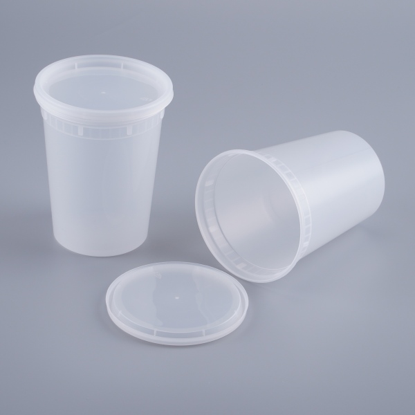 Leak probationem microwavable pulmenti continens XXXII oz
