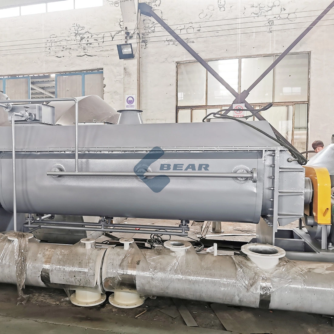 Calcium carbonate dryer 1
