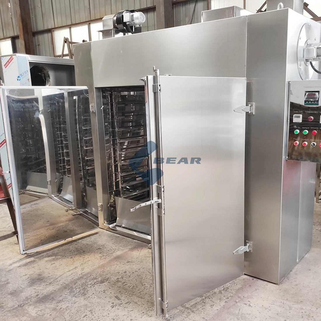 Vials drying and sterilizing machine 1