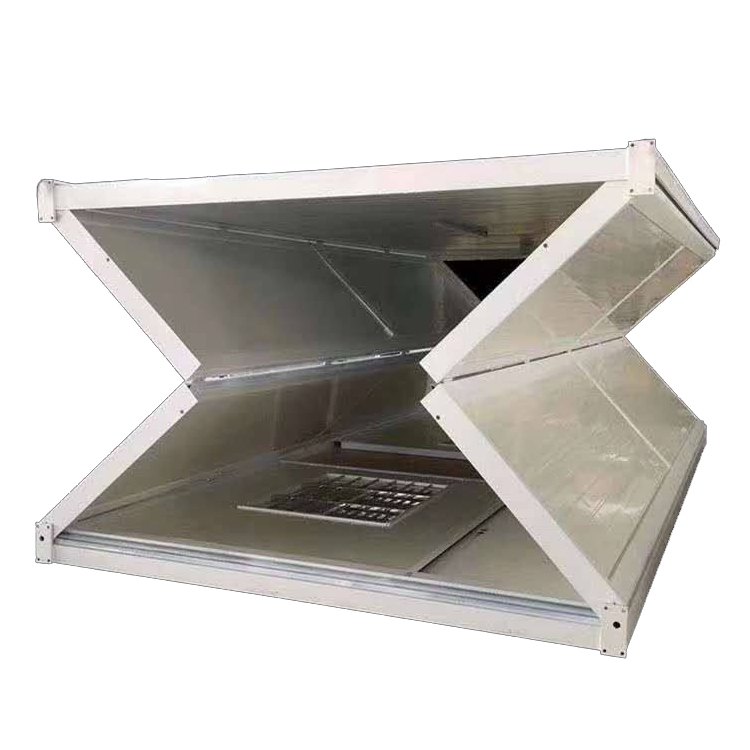 Chambre pliable de conteneur de 40 pieds modulaire avec le luxe de 2 chambres à coucher 1