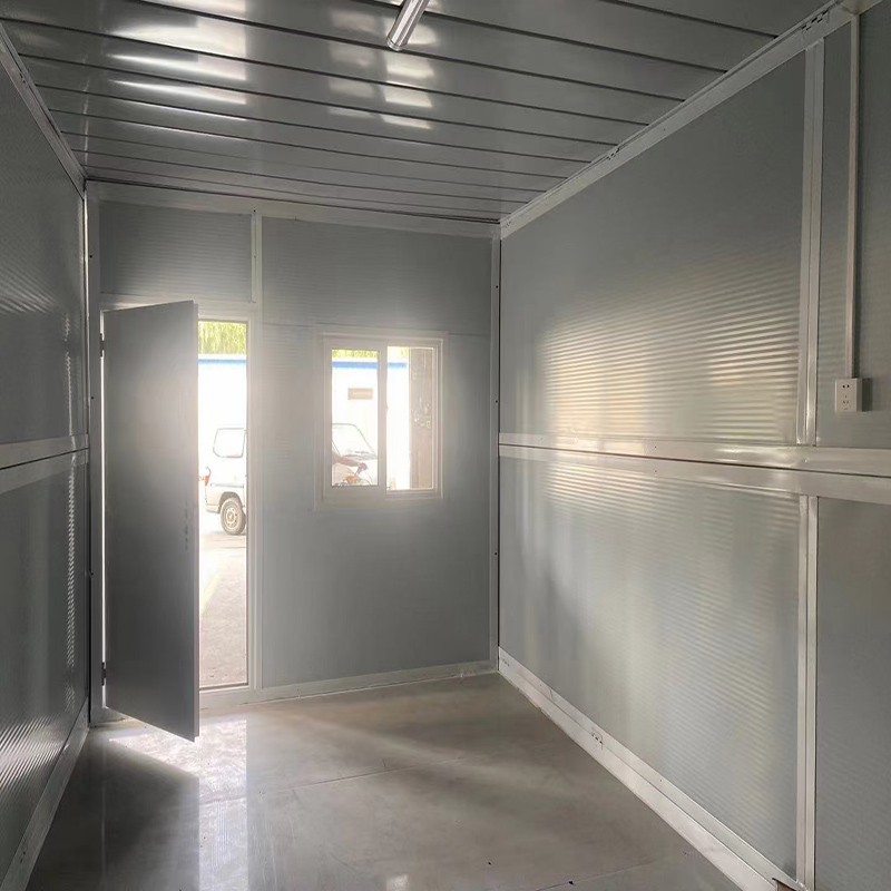 Chambre pliable de conteneur de 40 pieds modulaire avec le luxe de 2 chambres à coucher 3