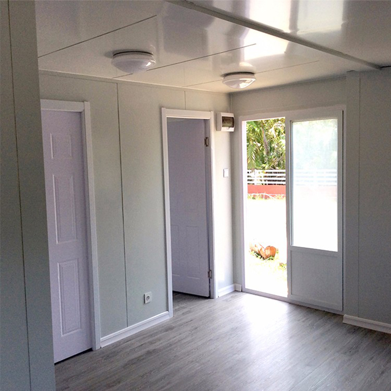 Expandable container house with outside decoration 2