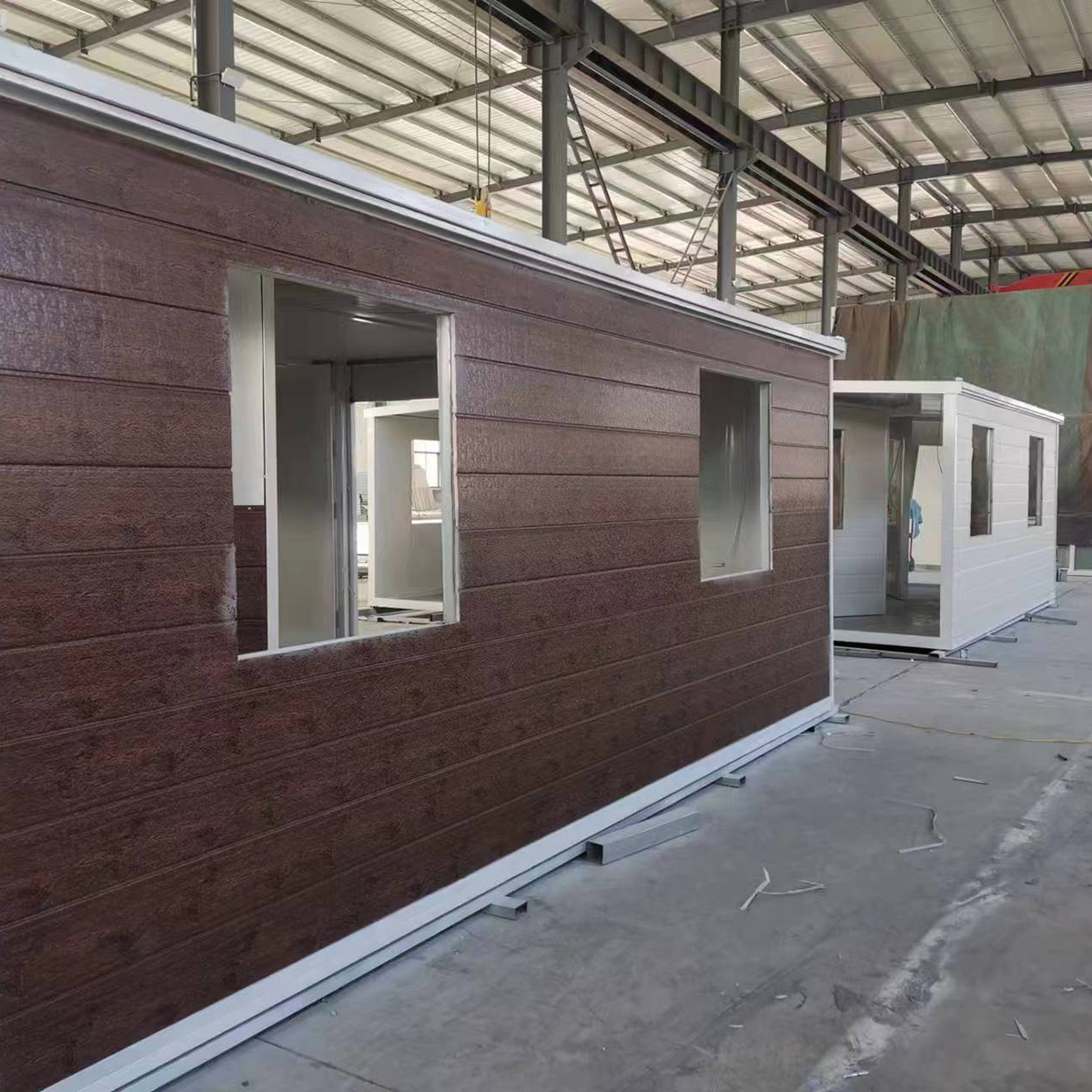 20 Fuß erweiterbares, faltbares Containerhaus mit Badezimmerdesign 4