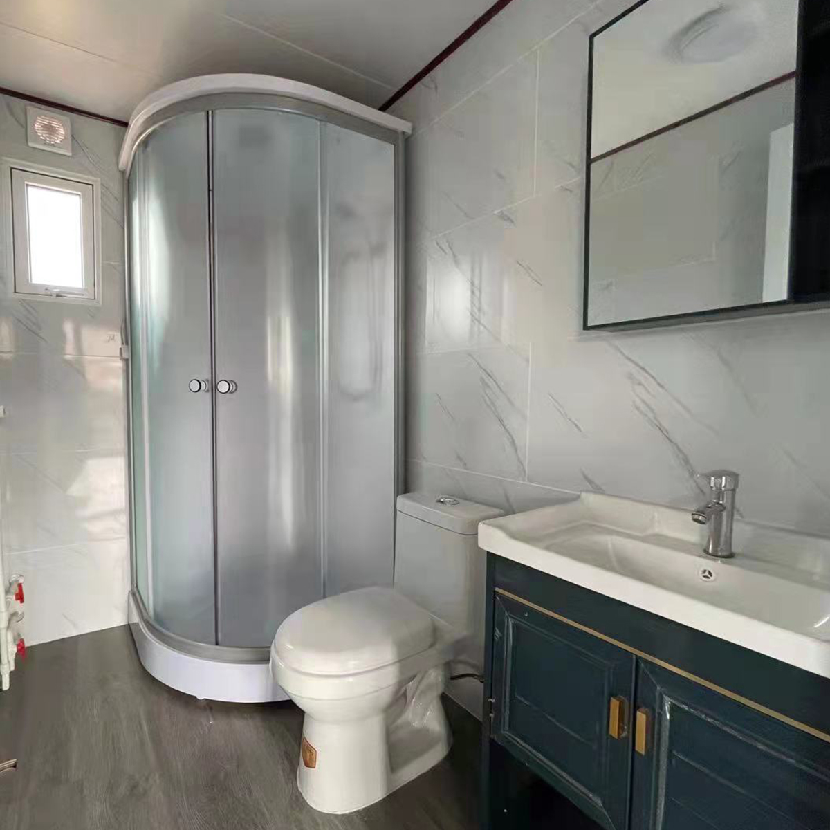 Casa de contêiner expansível de 20 pés, luxo de 2 quartos para venda 4
