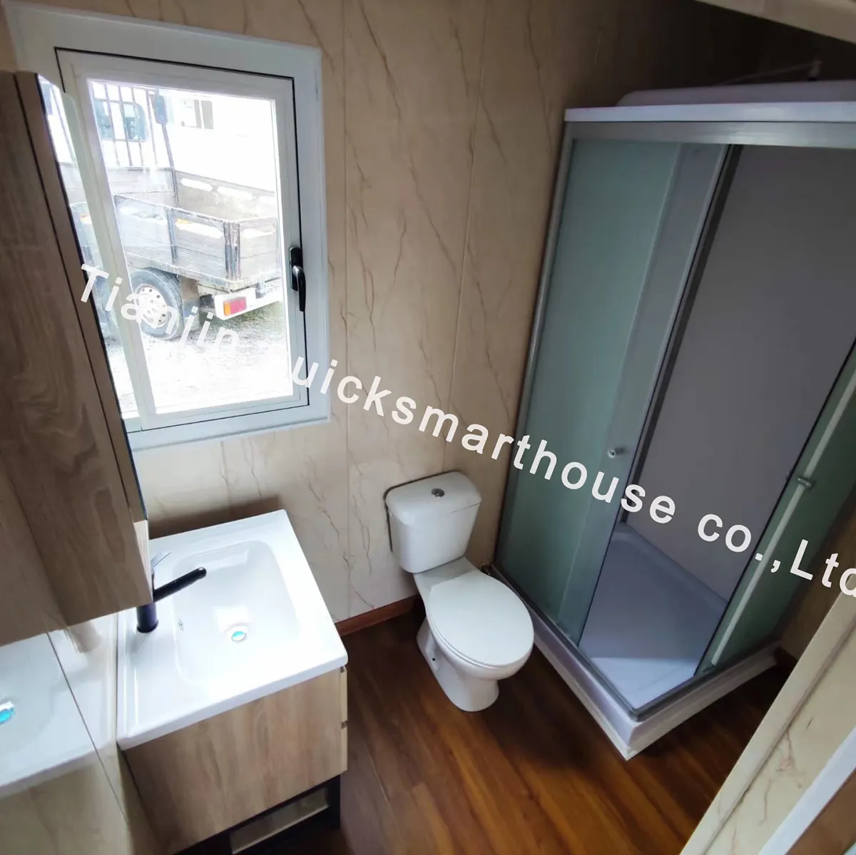 Quick Smart House 2 Bedroom Prefab Homes for School Use - 4