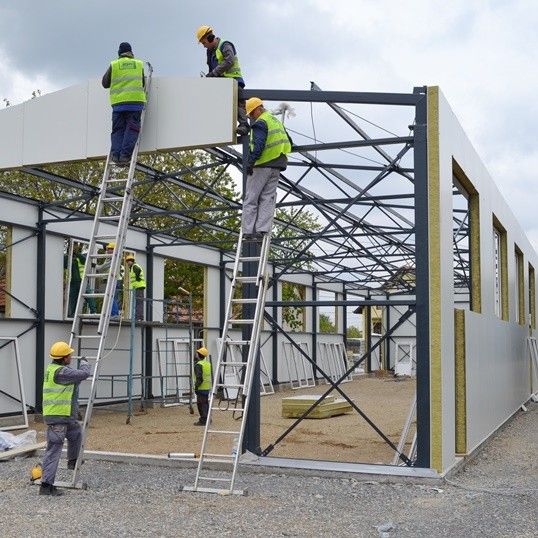 Steel structure warehouse 5