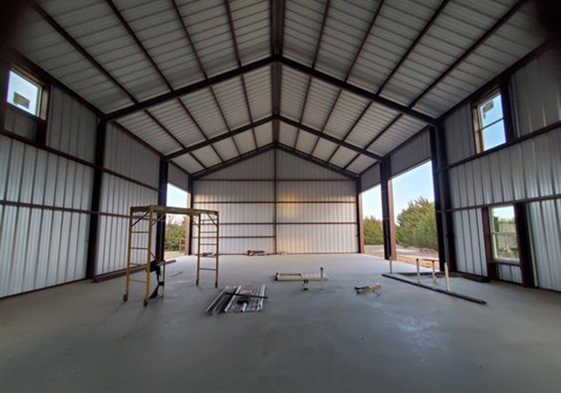 Steel structure warehouse 6