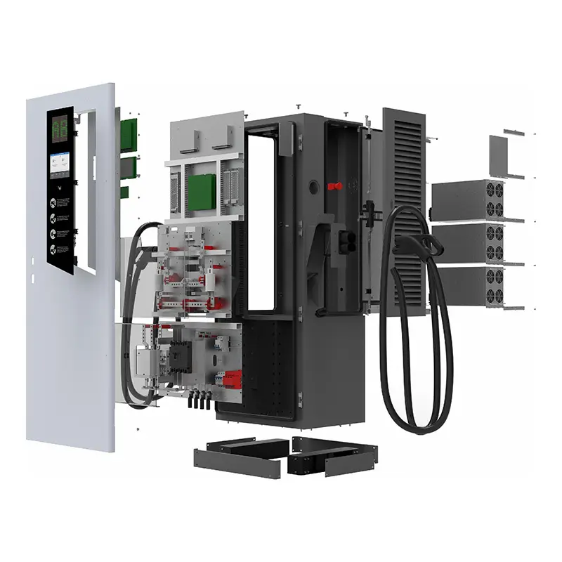 Commercial Dc Fast Charger for Public Charging Series 4