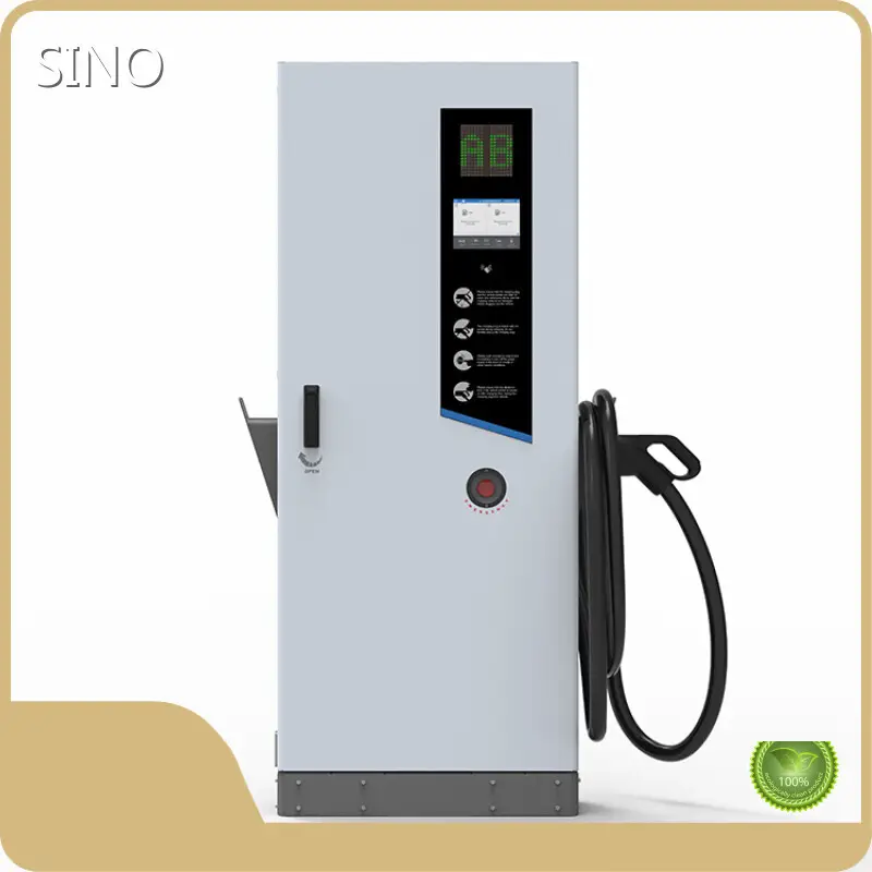 Dc Charger for Electric Car with Custom Services for Public Charging 1