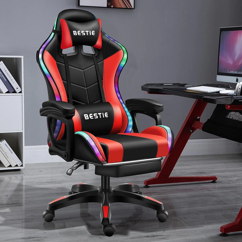 Kursi Kursi Gaming Kursi Balap Komputer Kantor Dengan Kulit PU 1