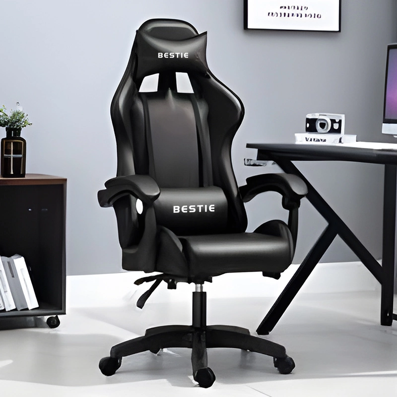 Kursi Gaming Ergonomis Dengan Pijakan Kaki Dan Kursi Komputer Balap Pijat 1