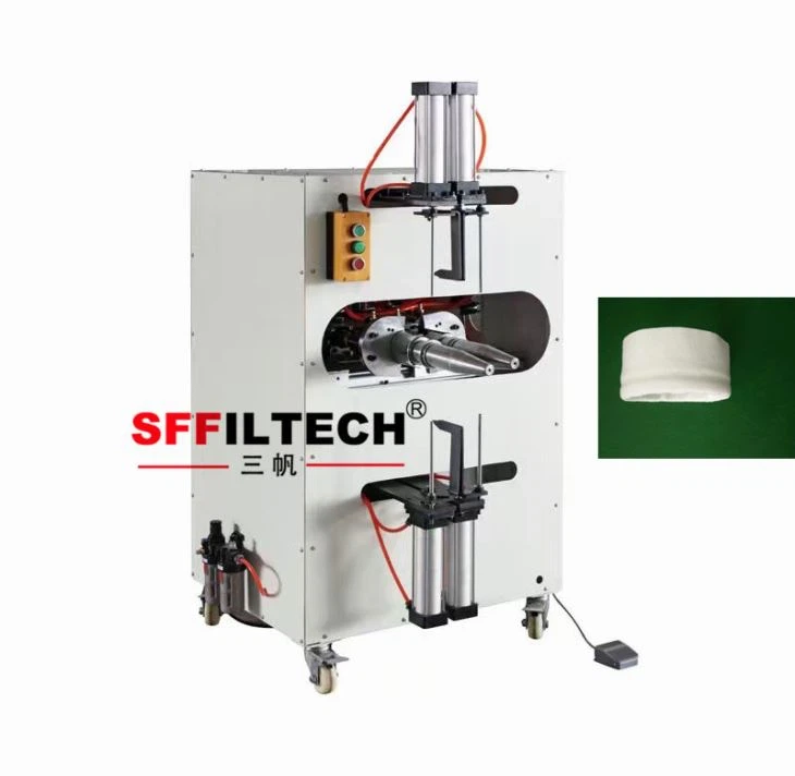 Automatic Filter Bag Top Turning Machine 1