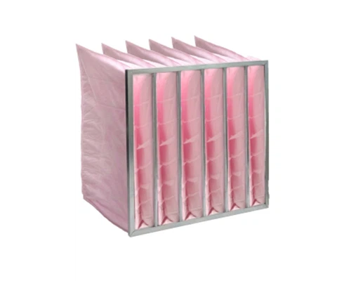 Filtre de poche en fibre synthétique pour la filtration des PM2.5 1