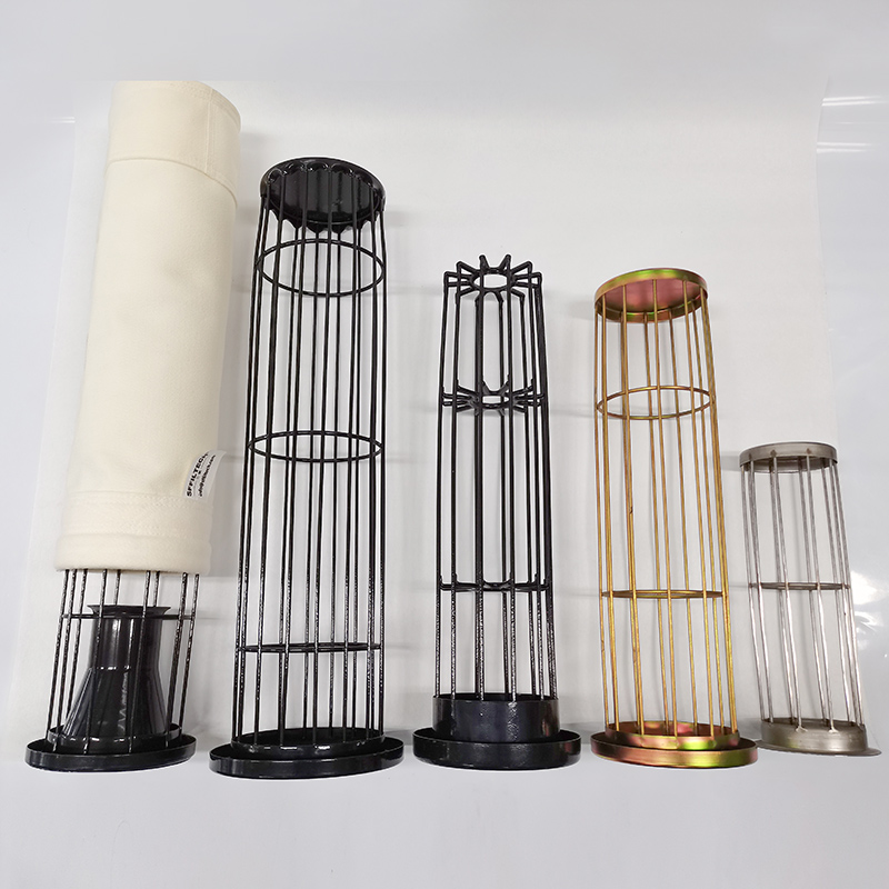 Cage de filtre standard pour support de sac filtrant dans les dépoussiéreurs à manches 1
