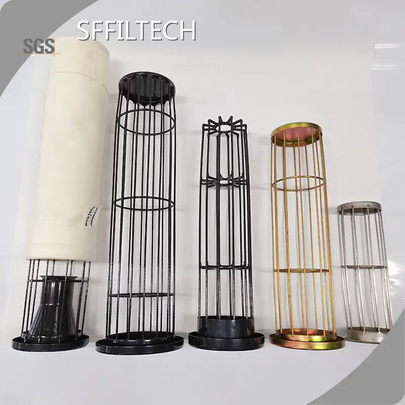 SFFILTECH Bag Filter Cage Factory 1