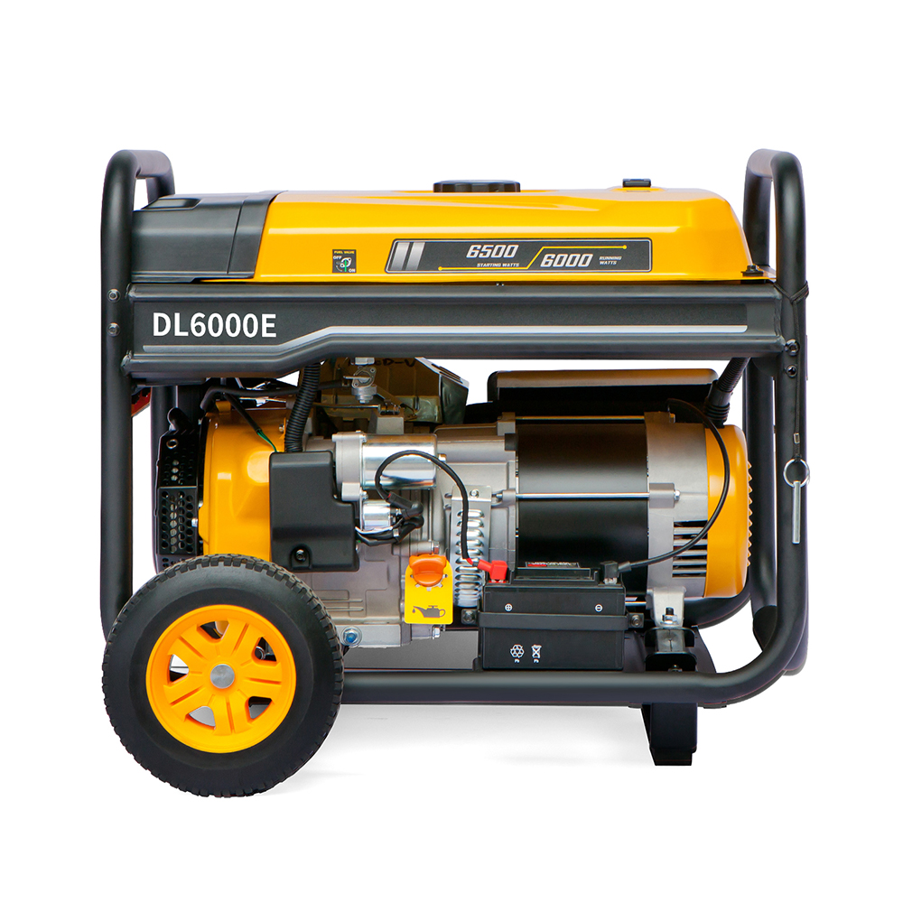I-6000W ecocekileyo ye-sine wave generator ye-diesel 6000 watt Vula iSakhelo seDizili esiThulileyo umatshini wokuWelding 6