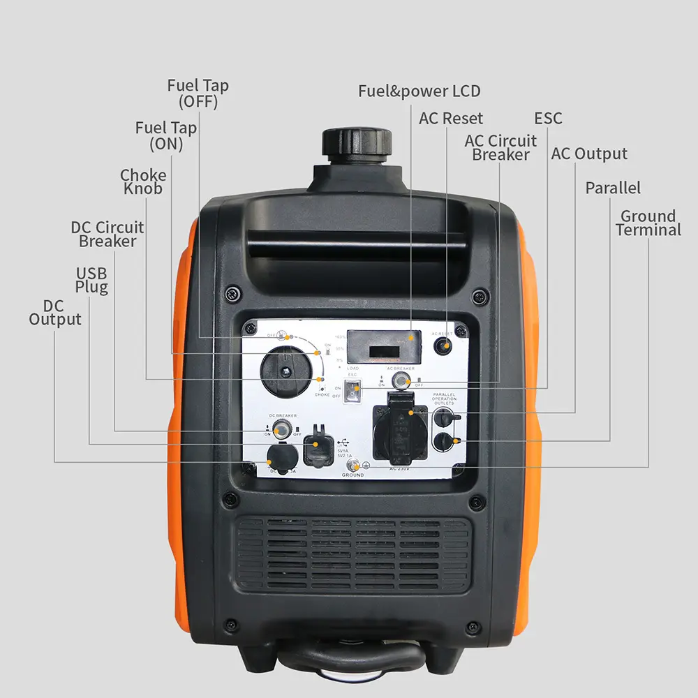 High-quality Gas Powered Electric Generators 3