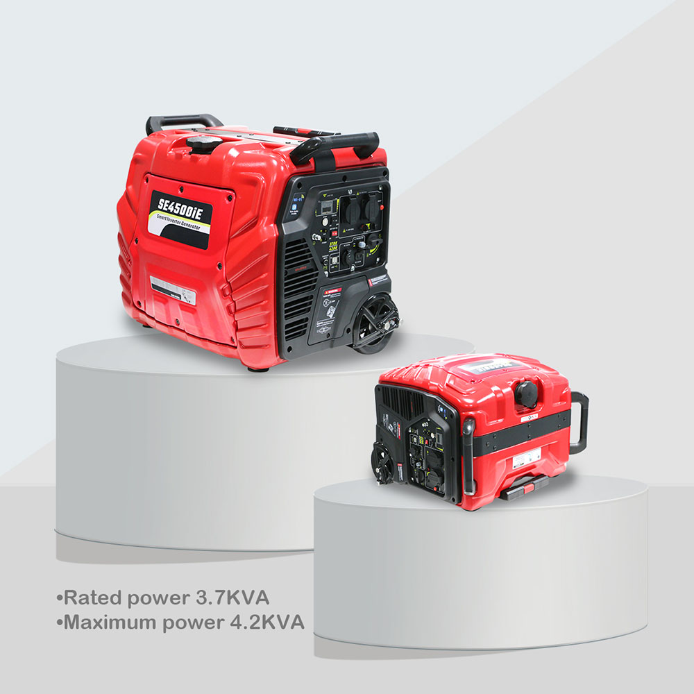 Ingxolo ePhantsi Ezolile inqanaba elinye eliphathekayo eliSmart Super Esebenzayo eliThulileyo 3000W Inverter yeGasoline eThulileyo yesiGeneyitha 1
