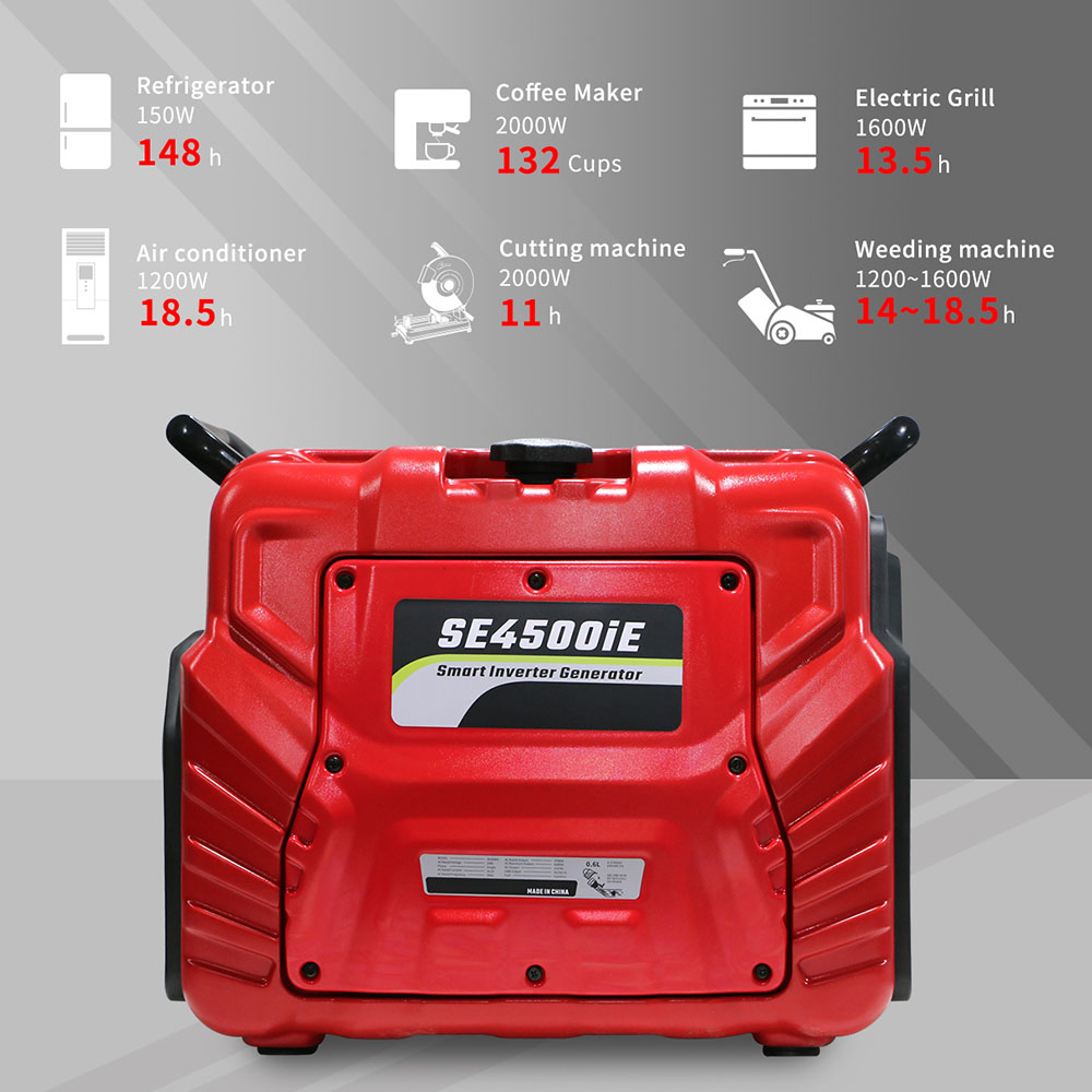 ジャンク扱い 和らぐ ガソリン発電機 新品 試運転のみ 出力750w