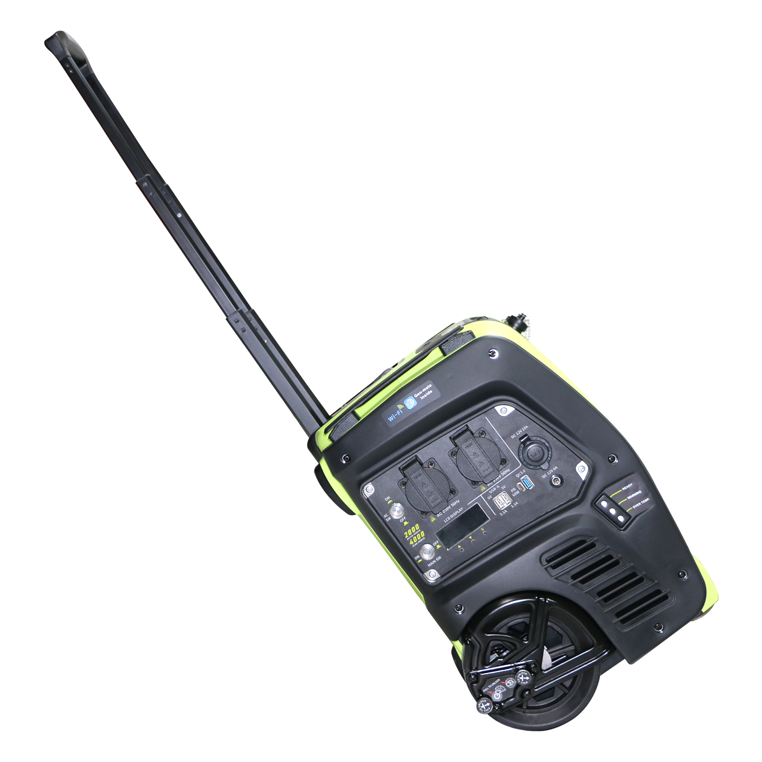 2KW Camping Mobile Power, iSikhululo soMbane esiphathwayo seSolar ene-2048Wh LiFepo4 Ibhetri 5