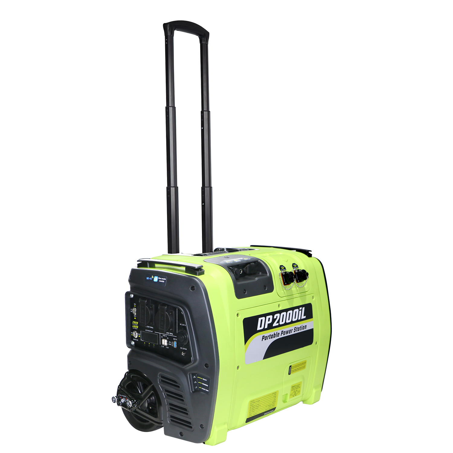 2KW Camping Mobile Power, iSikhululo soMbane esiphathwayo seSolar ene-2048Wh LiFepo4 Ibhetri 1