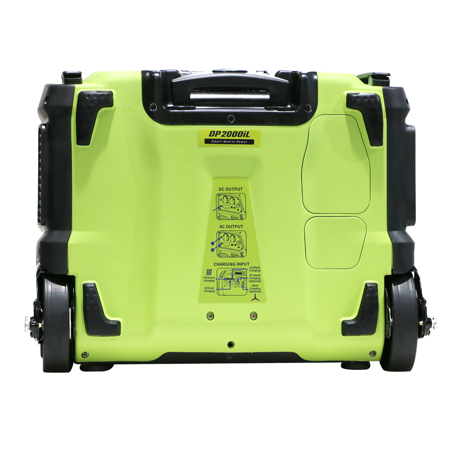 2KW Camping Mobile Power, iSikhululo soMbane esiphathwayo seSolar ene-2048Wh LiFepo4 Ibhetri 6