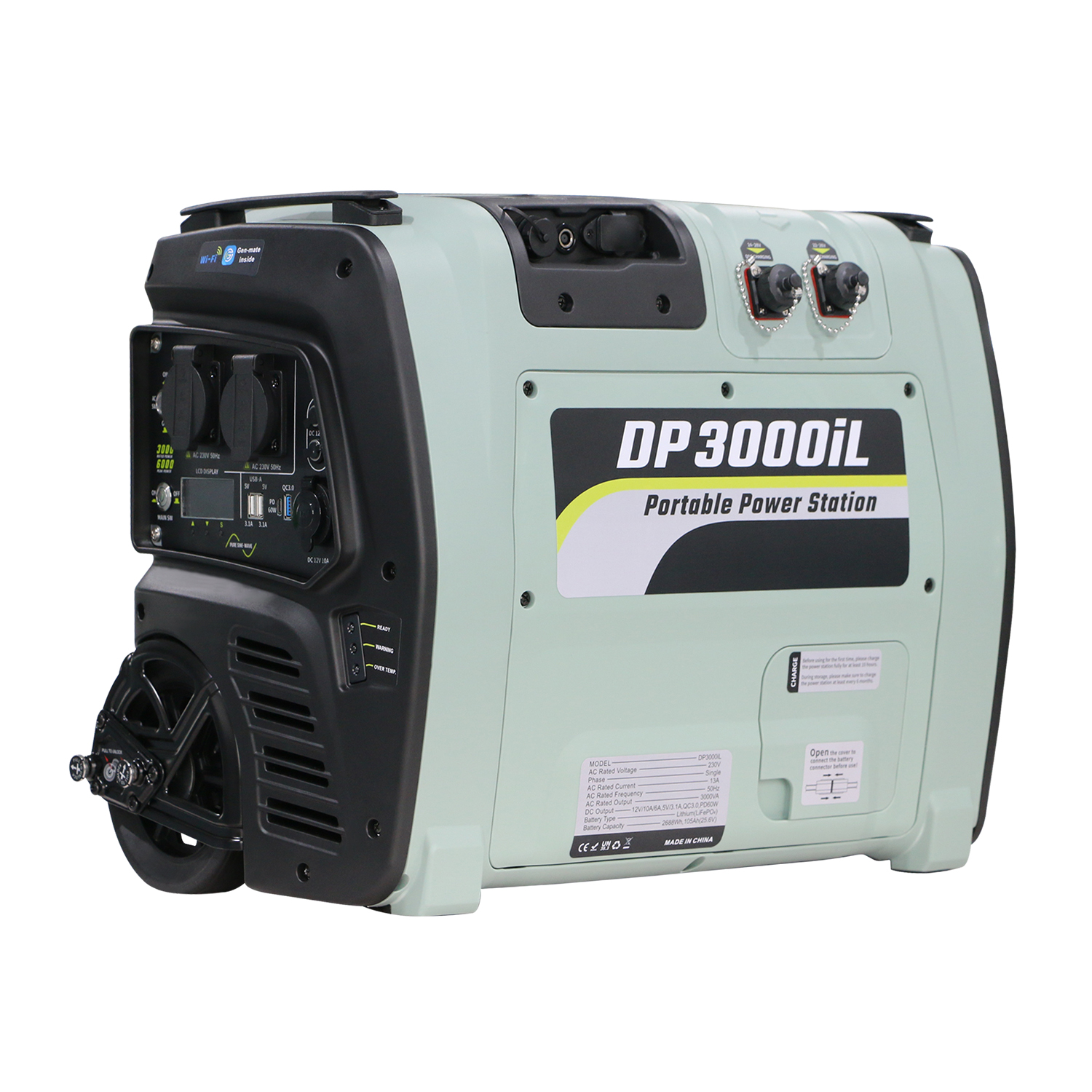 Wepolink 3000 Watt Portable Power Station for 4