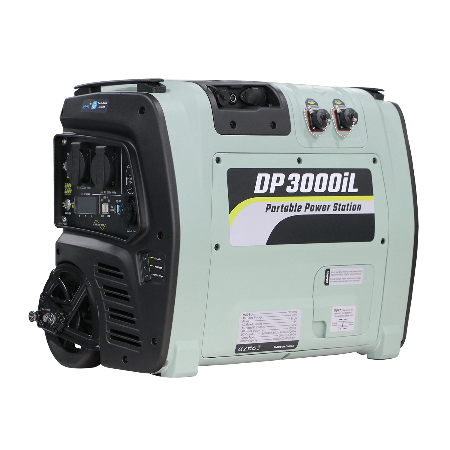 Wepolink 3000 Watt Portable Power Station for 4