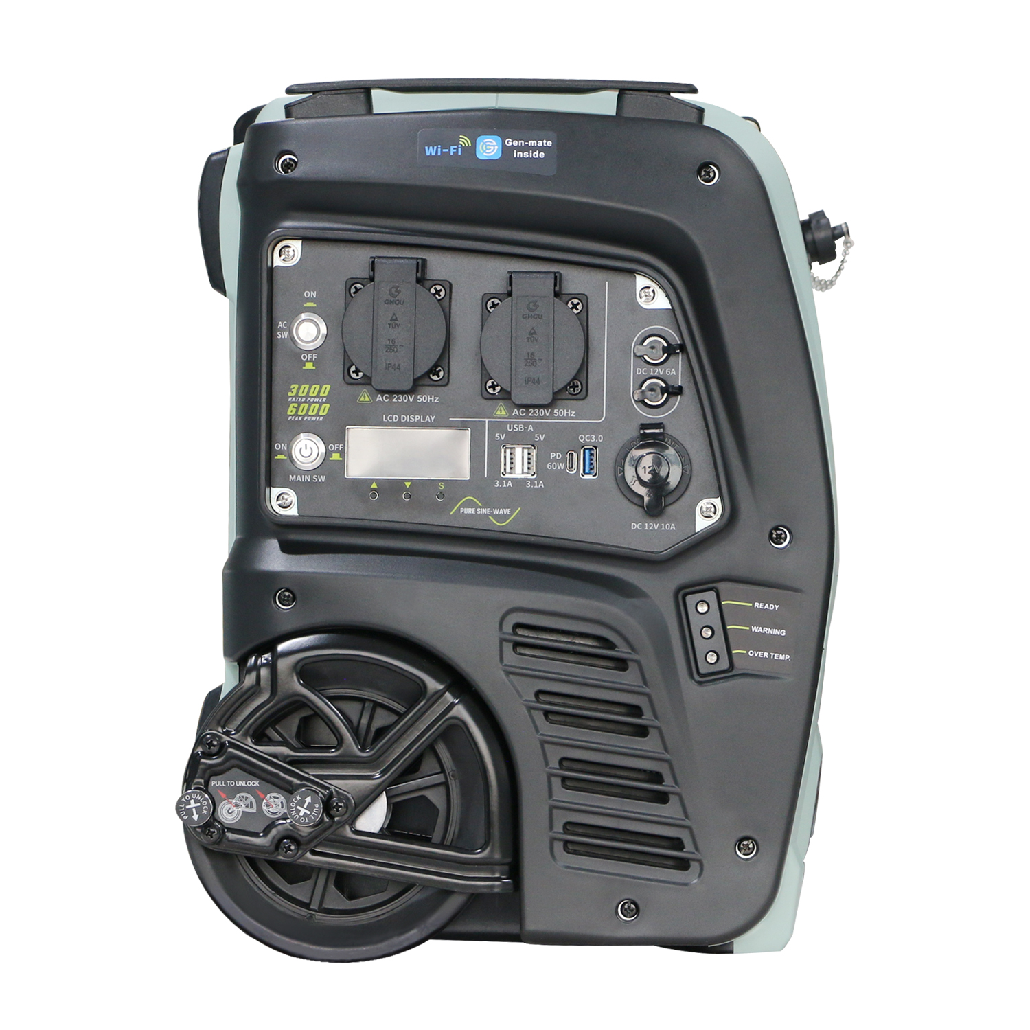 Wepolink 3000 Watt Portable Power Station for 6